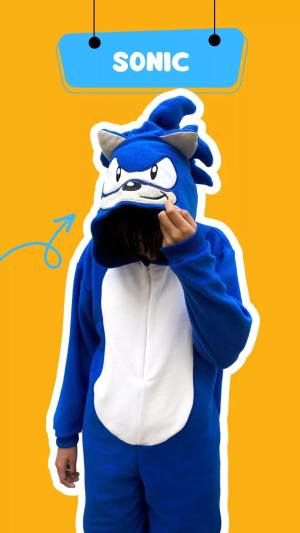 Producto - Pijama sonic para niños