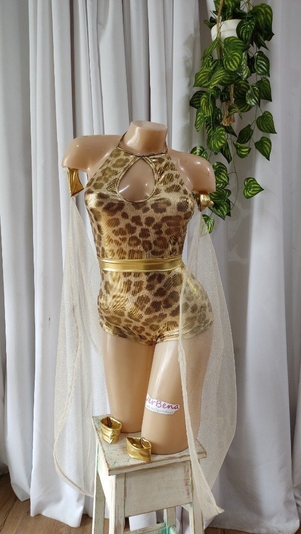 Producto - Enteriza dorado animal print