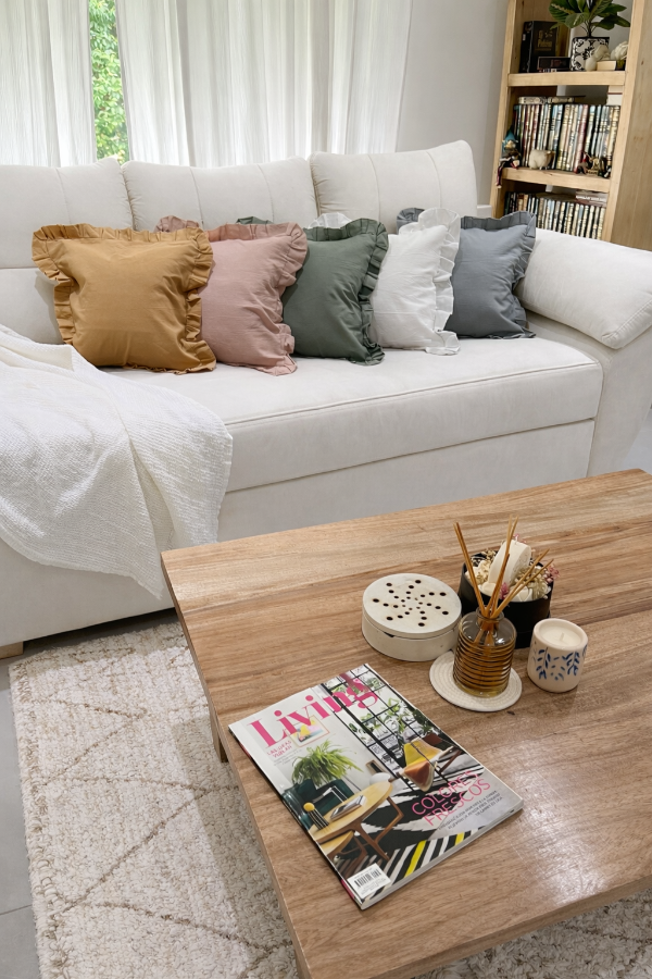 Producto - Almohadon con volado (40 x 40)