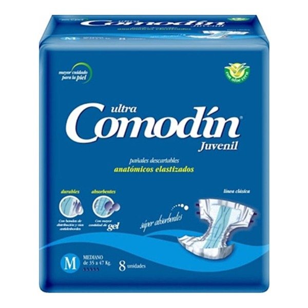Producto - Pañales Comodín Ultra Anat. Talle M 8u