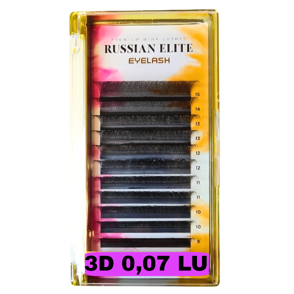 Producto - Extensiones Tecnologicas Russian Elite 3D 0.07 LU