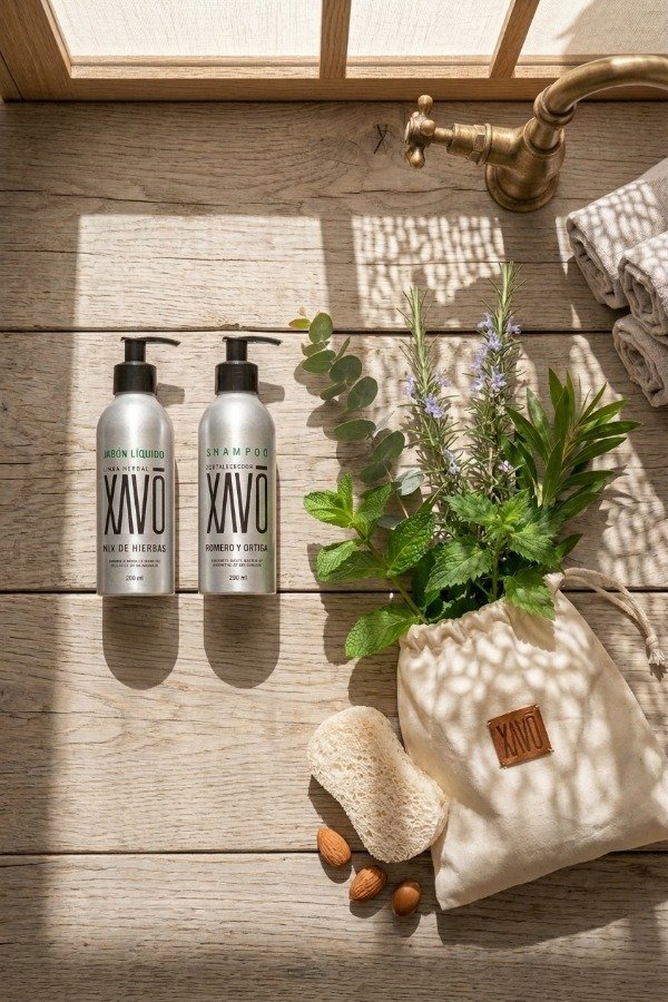 Producto - Kit Shampoo y Jabón Líquido Natural con Neceser - 0