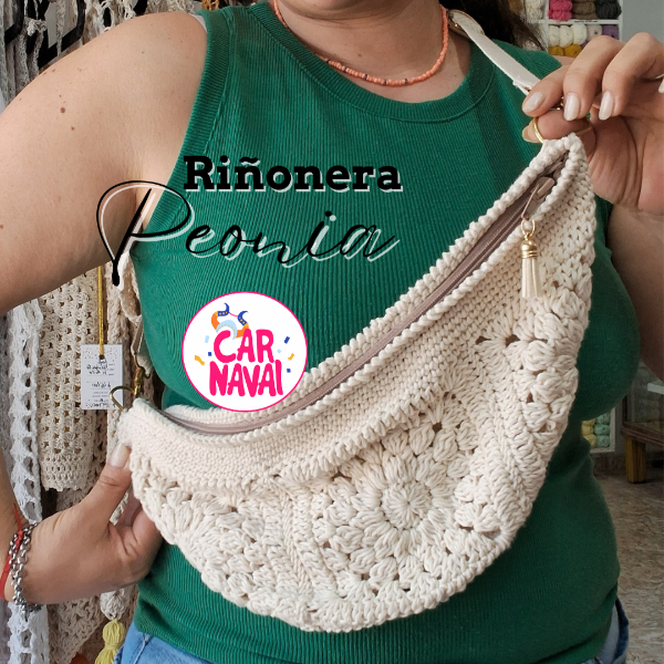 Producto - Aula Taller Riñonera Peonia