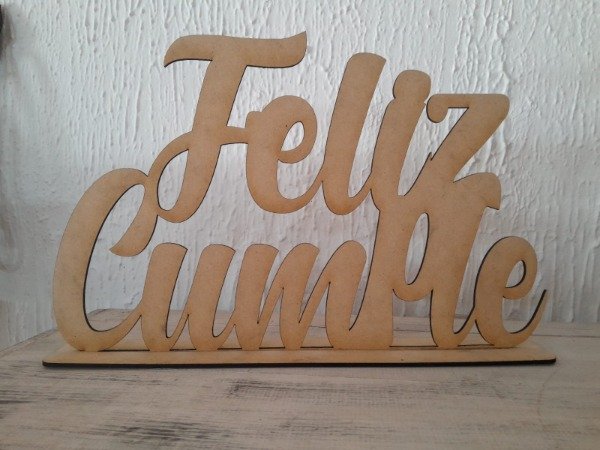 Producto - Cartel para mesa crudo 30cm x 40cm - 0
