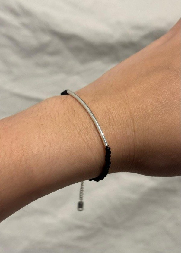 Producto - PULSERA CRISTAL NEGRA