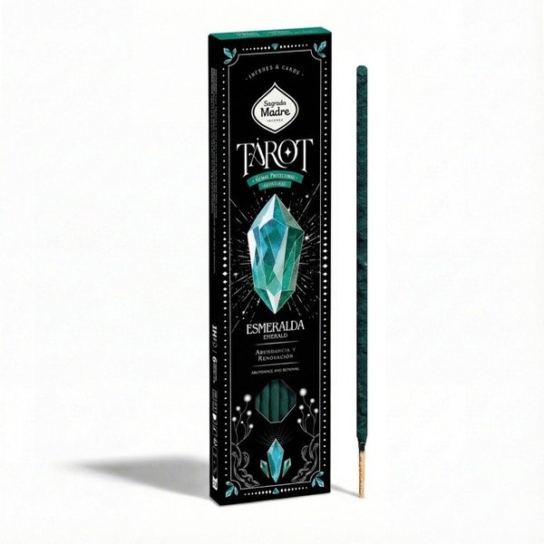 Producto - Sahumerio Tarot Gemas Esmeralda