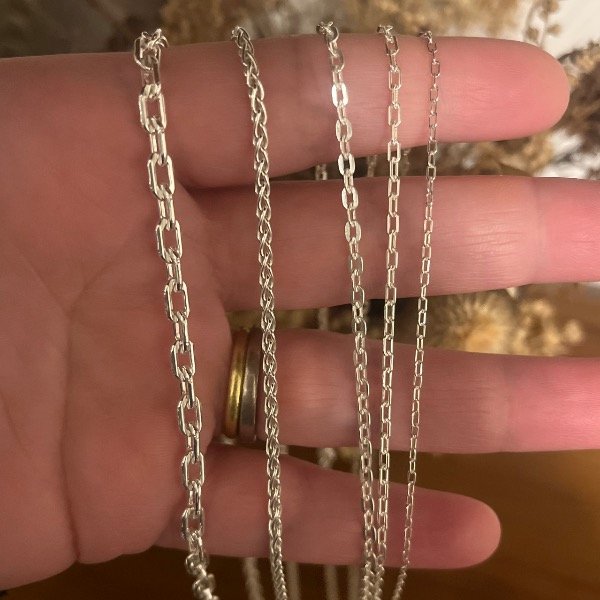 Producto - Cadena de plata - Varios modelos