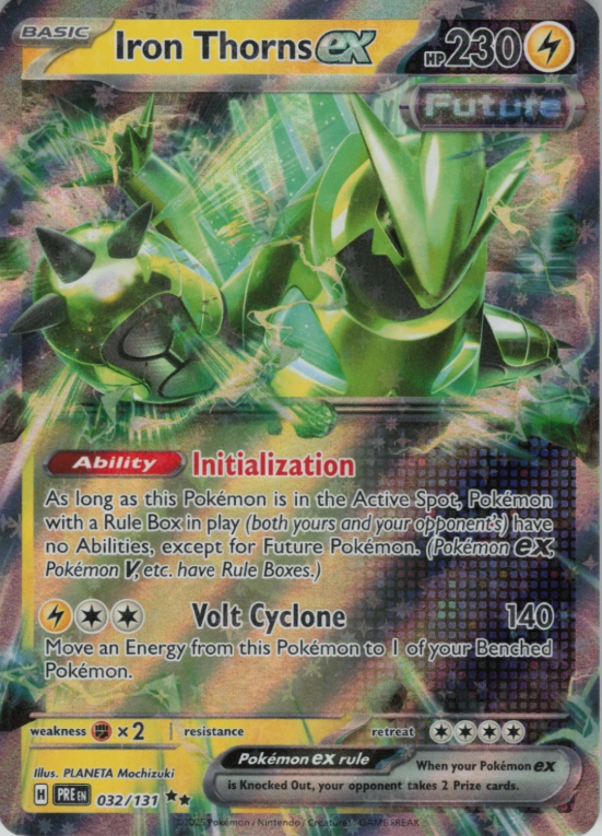Producto - Iron Thorns ex - 032/131 - Prismatic Evolutions - Holo