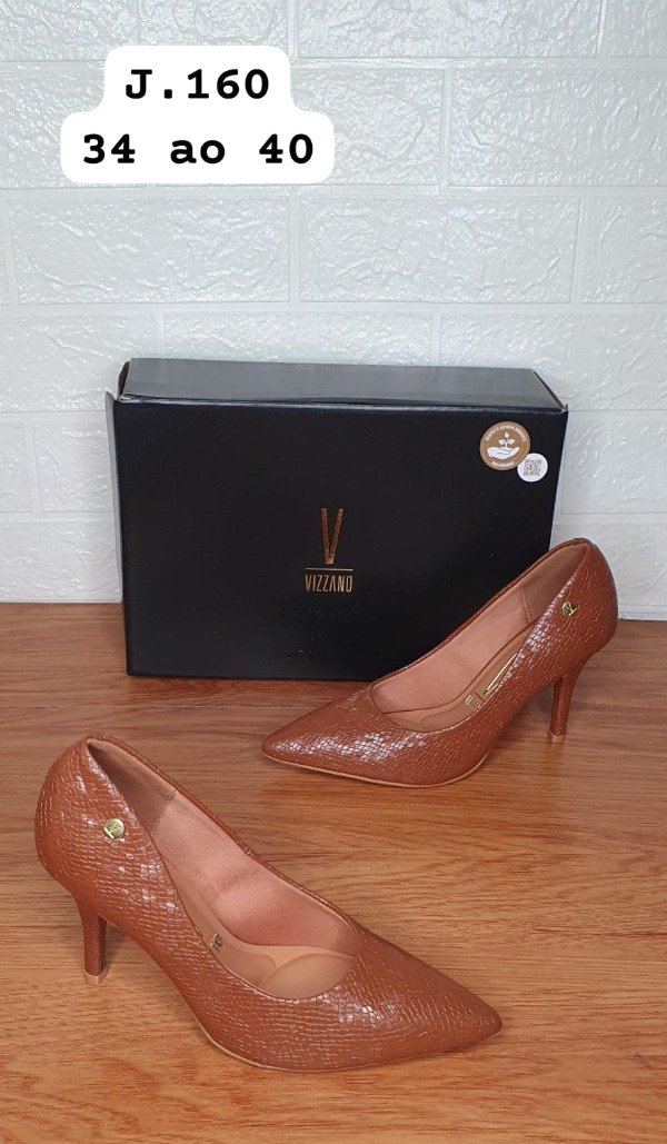 Producto - Stiletto vizzano caramelo croco