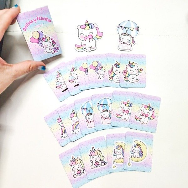 Producto - Minicartas Unicornios