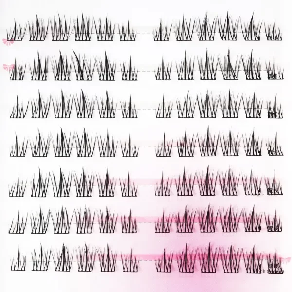 Producto - Pestañas postizas autoadhesivas - Sunflower D