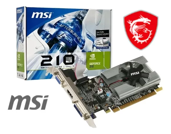Producto - Tarjeta gráfica Geforce 210 1024 MB DDR3 PCI-Express 2.0 MD1G/D3