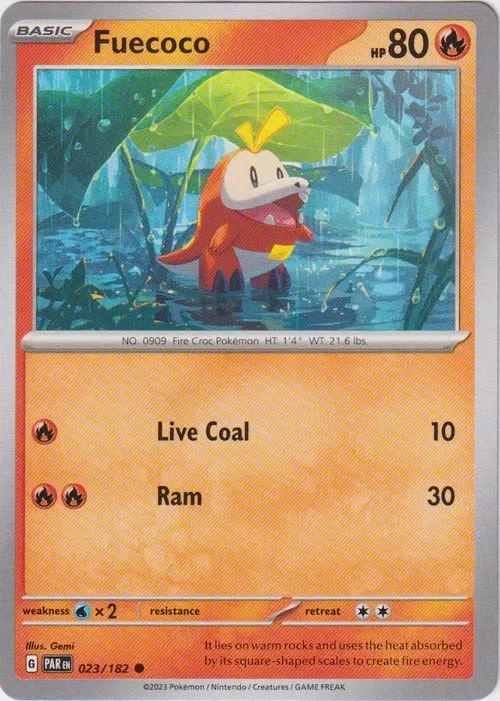 Producto - Fuecoco - 023/182 - Paradox Rift