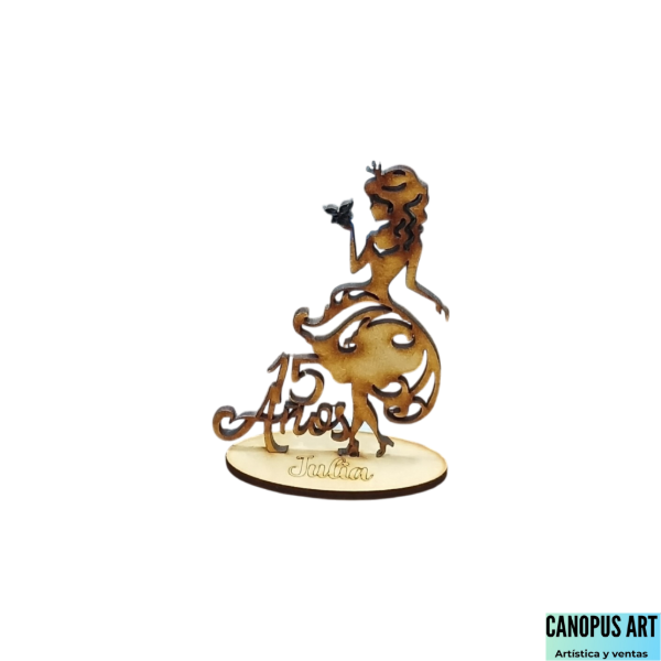 Producto - Princesa con mariposa en mano