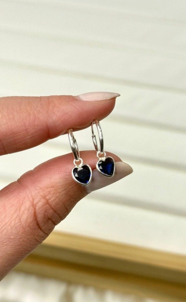 Producto - Argollas Corazón Azul