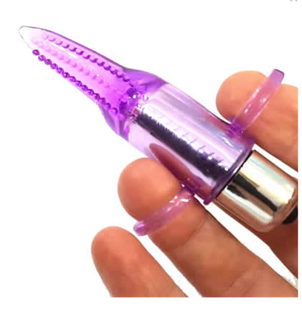 Producto - Funda para dedo texturizado color lila