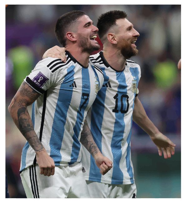Producto - Messi y De Paul