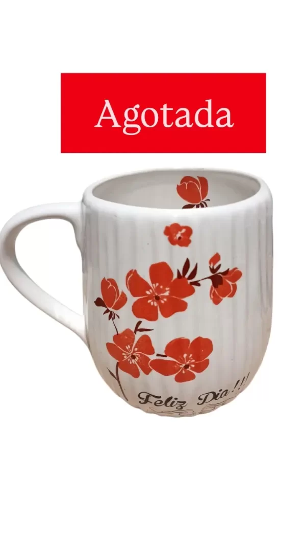 Producto - Taza selva blanca feliz dia