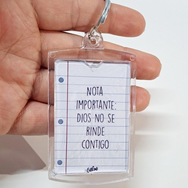 Producto - Llavero - Notas