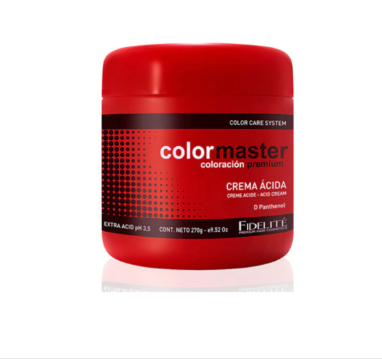 Producto - Fidelite Mascara Acida Crema Capilar Color Master X 270 Gr