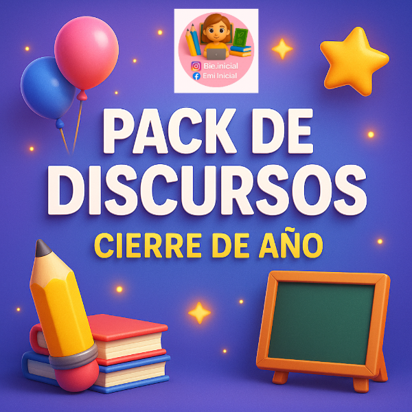 Producto - "PACK DE DISCURSOS LISTOS PARA EL ACTO DE CIERRE DE AÑO"