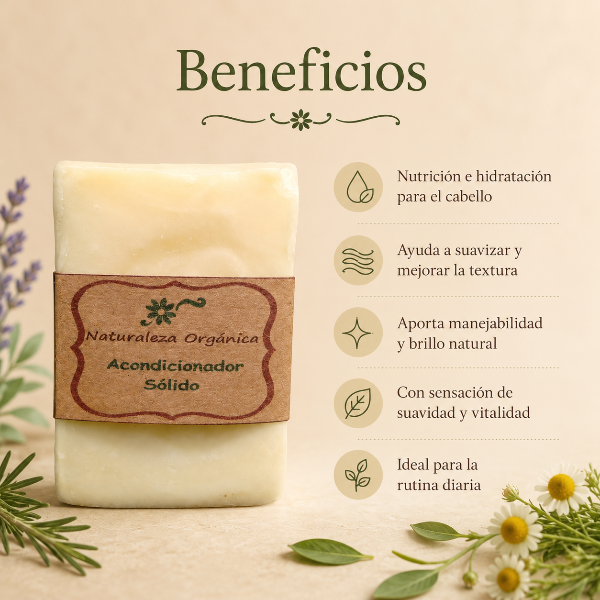 Producto - Acondicionador Sólido - Nutrición y Vitalidad para tu Cabello - 1