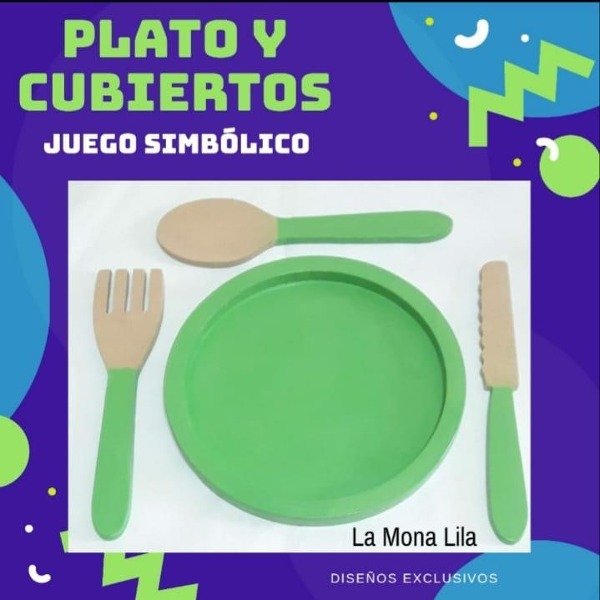 Producto - Plato y Cubiertos