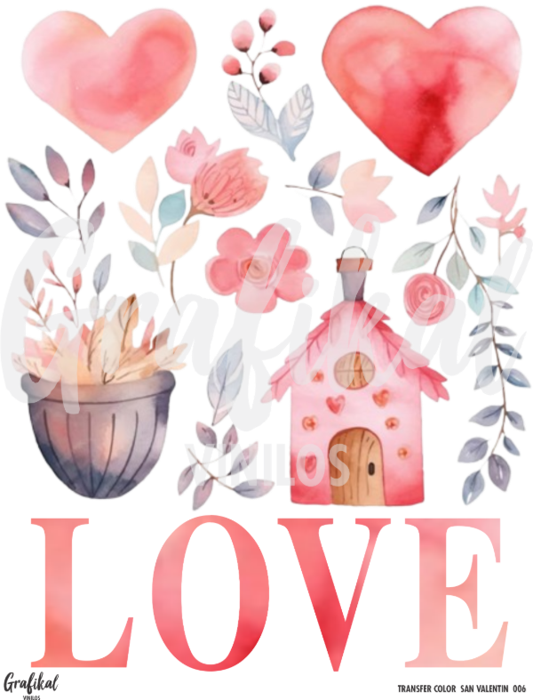 Producto - Transfer Color Dia de los Enamorados 006