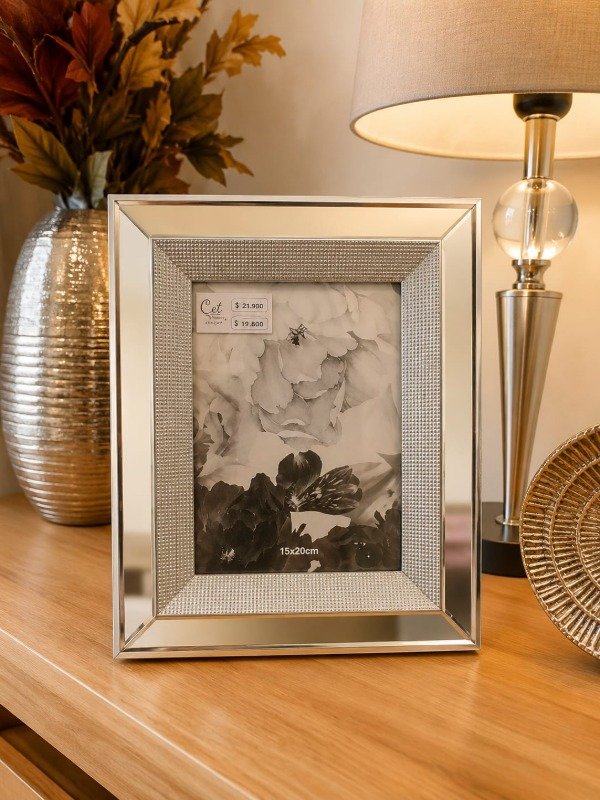Producto - Porta retrato plateado
