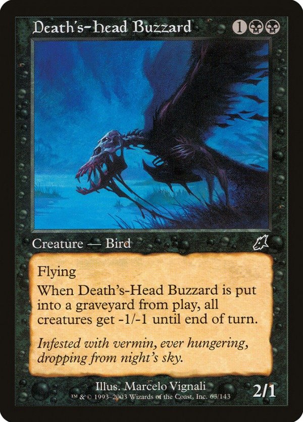 Producto - Death's-Head Buzzard #63  Scourge