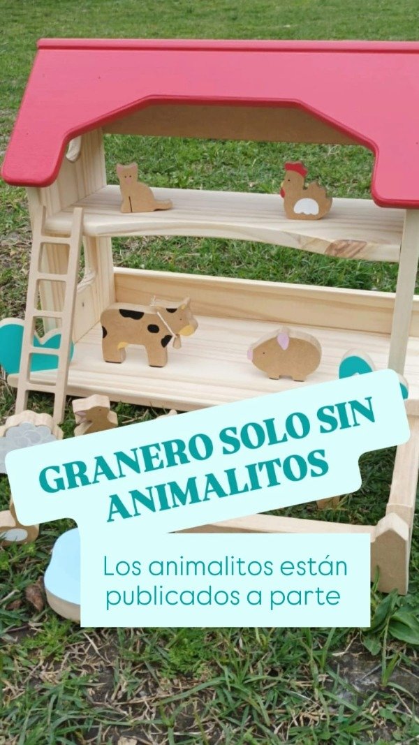 Producto - Granero casita (sin animalitos)