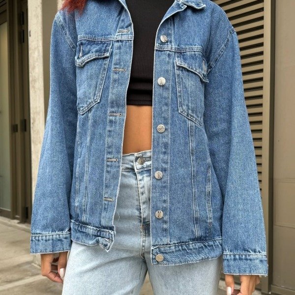 Producto - CAMPERA DENIM OVERSIZE
