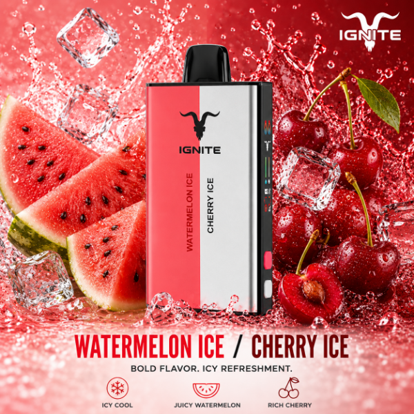 Producto - IGNITE V400 MIX WATERMELON ICE / CHERRY ICE