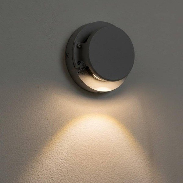 Producto - Aplique de Pared Led IP65 Unidireccional AP001 Negro/Gris/Blanco