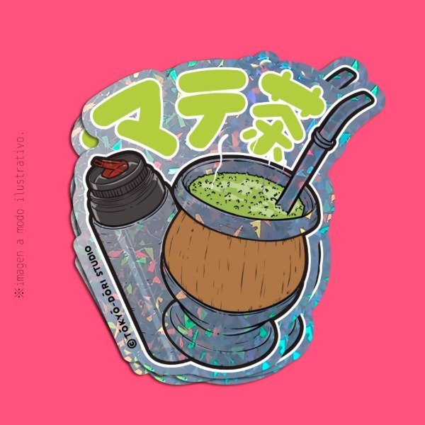Producto - Sticker Holográfico Mate