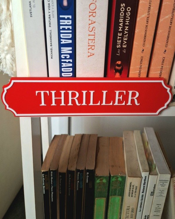Producto - Cartel organizador "Thriller"