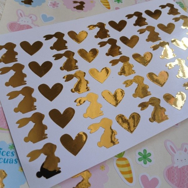 Producto - Vinilo conejito + corazón