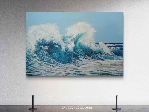 Producto - Cuadro OLAS 1 120x80cm