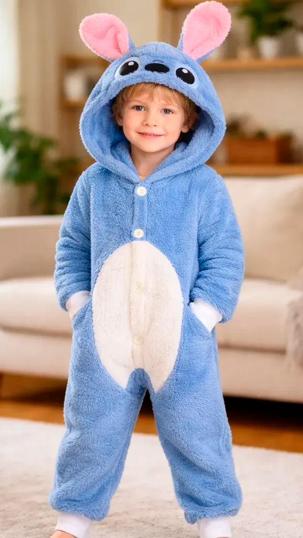 Producto - Pijama Kigurumi / Enterizo INFANTIL- STITCH