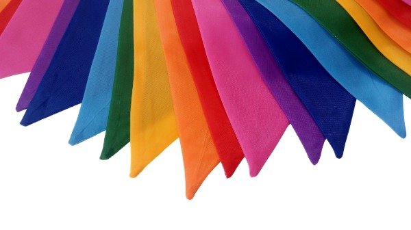 Producto - Banderines De Tela Doble x 5 Metros / 20 Banderines - 3