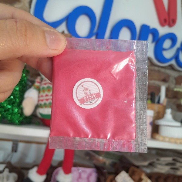 Producto - Pigmento Mica Powder Polvo Metalizado- Rosa pink - 0