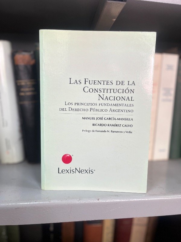 Producto - Las Fuentes de la Constitución Nacional