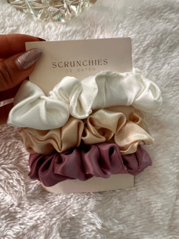 Producto - Pack x 3 mini scrunch anti frizz A