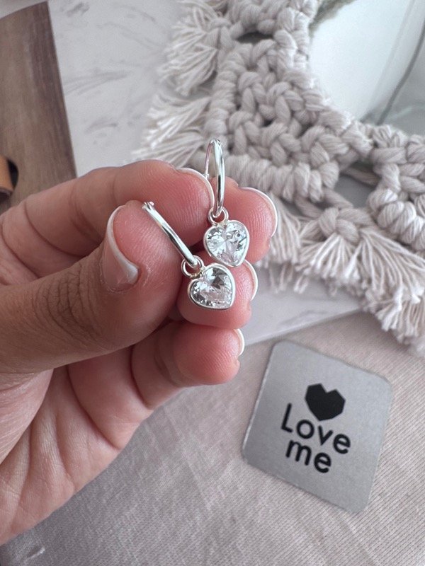 Producto - Aros Dafne corazón