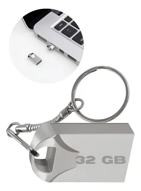 Producto - PENDRIVE LAMBOTECH LLAVERO 32 GB USB 2.0 PREMIUM CLASS-10