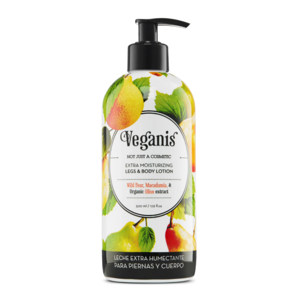 Producto - Leche Corporal Reparadora Intensiva Con Cafeina y Rosa Mosqueta Veganis