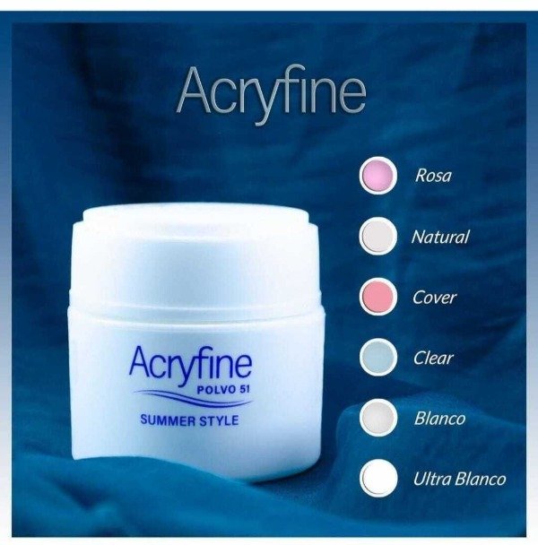 Producto - GANGA STYLE - POLIMERO ACRYFINE 30GR - 1