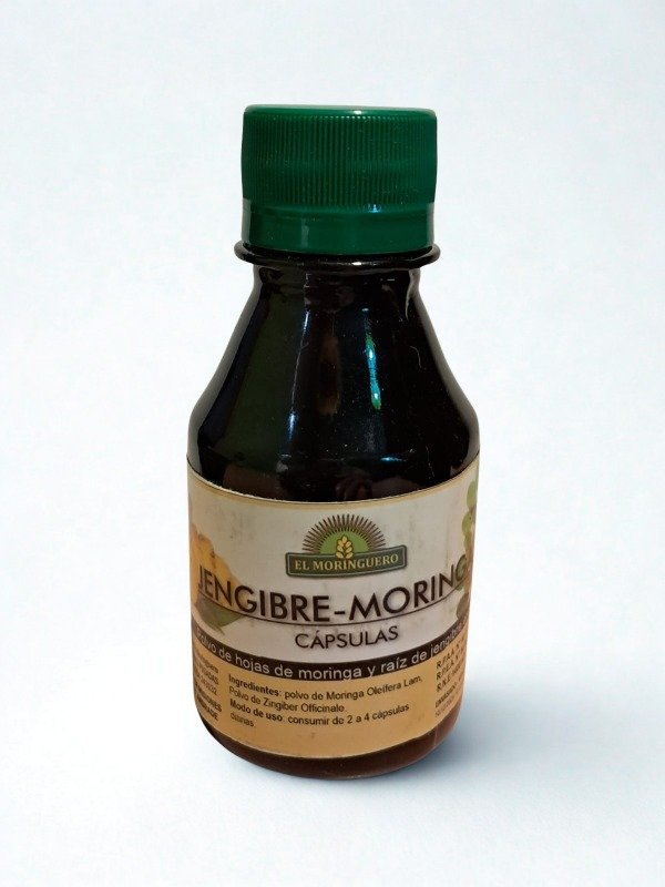 Producto - Capsulas Jengibre con Moringa x 90 caps