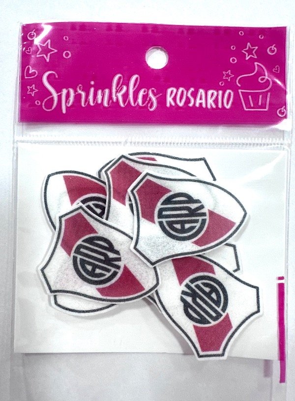 Producto - ESCUDO DE RIVER X 10 uni comestible