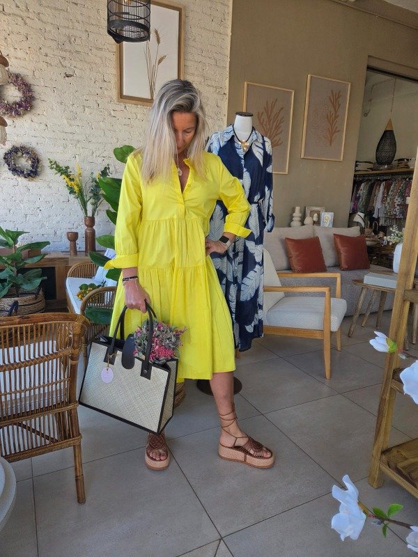 Producto - VESTIDO VAR'S LARGO AMARILLO
